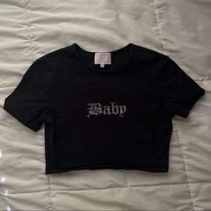 Meshki 90s crop top baby